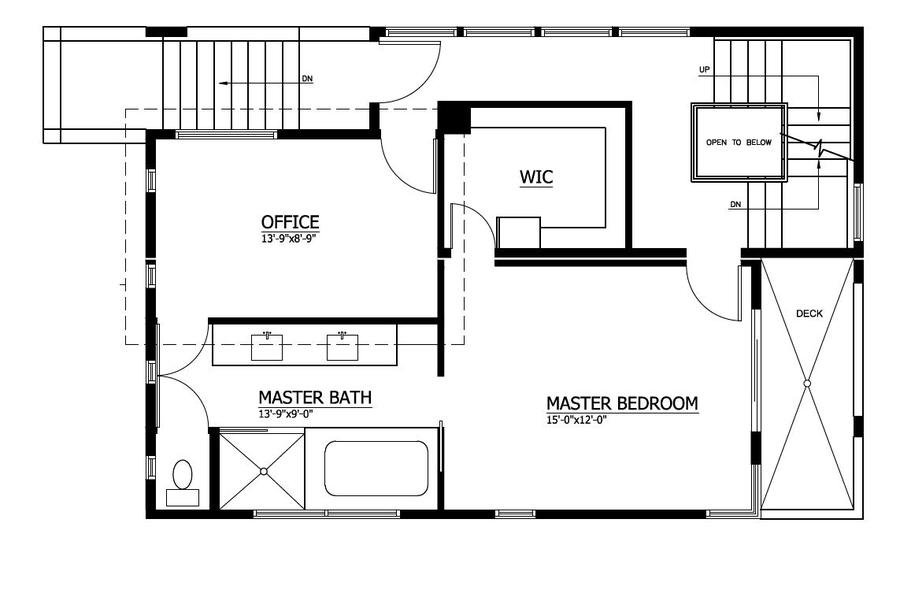 The Manhattan 2018 Square Foot Two Story Floor Plan